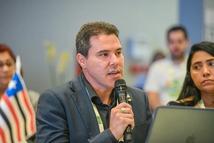 - O presidente da Mapa, Cassiano Pereira Junior, representa o estado durante o evento (Foto: Divulgação)