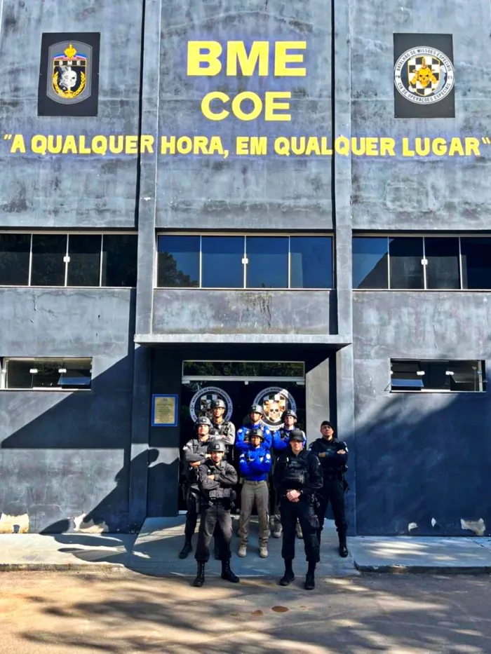 BME atua em ocorrência de crise policial e salva vida em Vitória