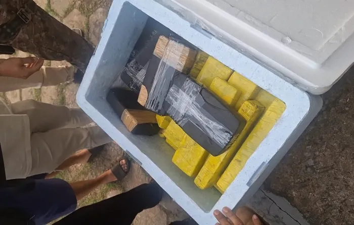 Cosar apreende mais de 30kg de entorpecentes e prende suspeito com arma em Bacabal