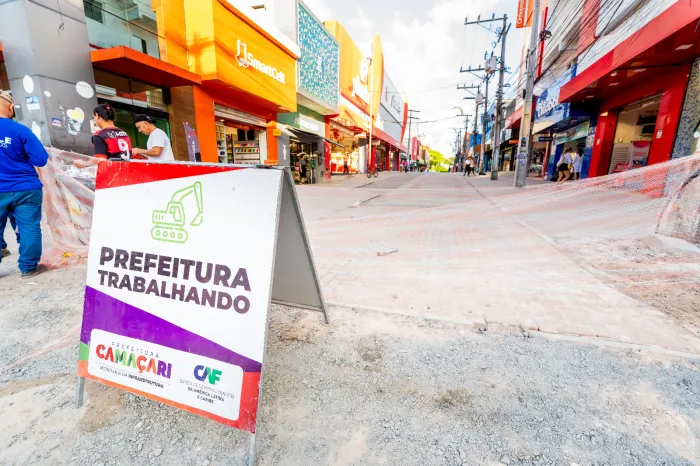 Segunda etapa das obras do Centro segue avançando