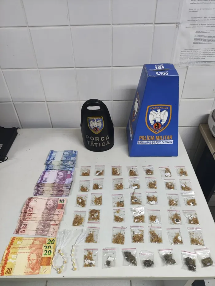 Patrulhamento no bairro jardim limoeiro resulta em apreensão de entorpecentes