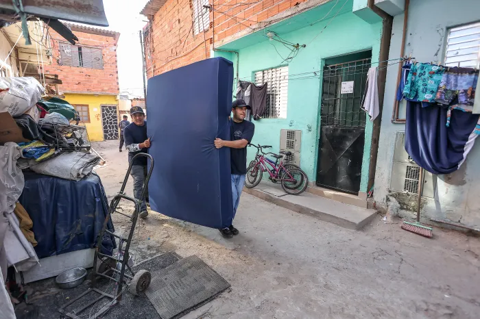 Favela do Moinho: em um mês, 25% das famílias já se mudaram da comunidade