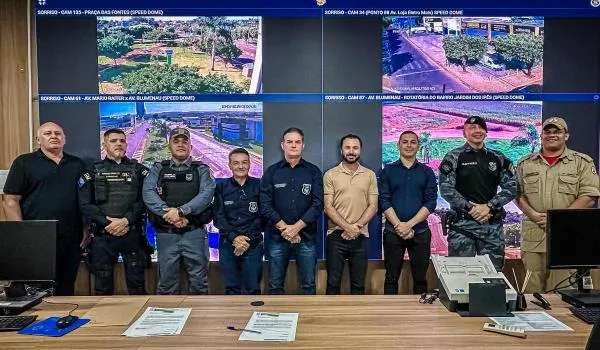 Sorriso: vereadores acompanham inauguração do novo Centro de Controle Operacional