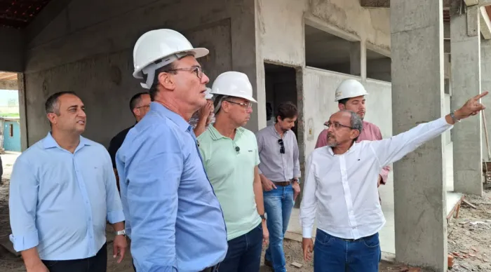Obra foi fiscalizada pelo governador Fábio Mitidieri e pelo secretário Zezinho Sobral / Foto: José Castilho/Ascom Seed