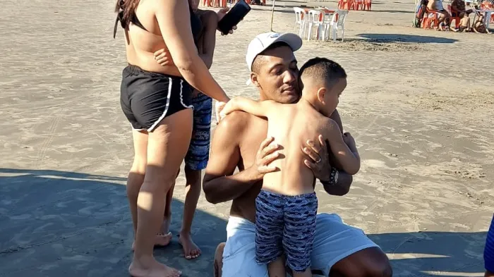 Final feliz: criança de 4 anos perdida no Indaiá é localizada pela GCM no Vista Linda
