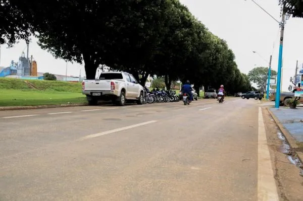 Requerimento pede estacionamento oblíquo na extensão da Perimetral Sudeste, em Sorriso