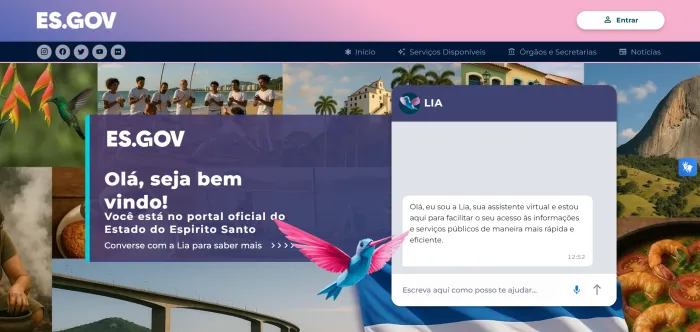 Portal ESGov ganha mais 11 serviços disponíveis para a população