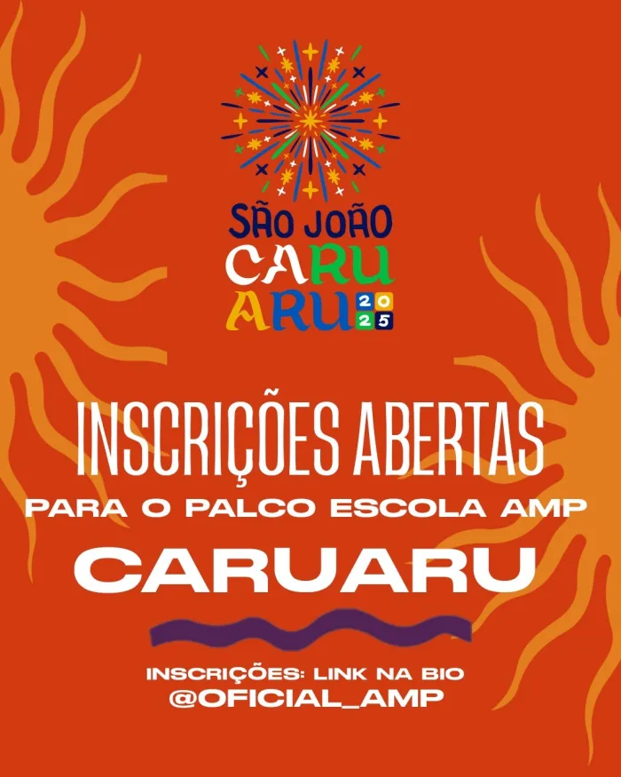 Palco Escola AMP oferece oficinas e workshops gratuitos durante o São João de Caruaru