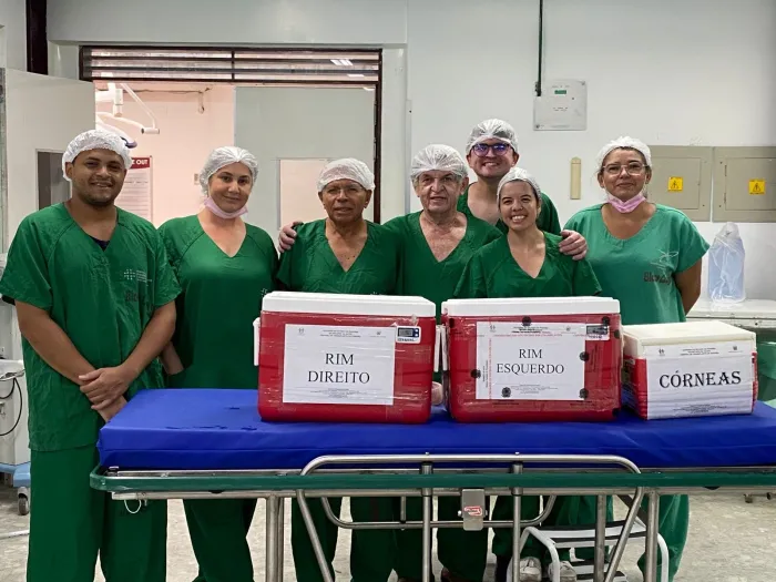 Saúde da Paraíba registra 13ª doação de múltiplos órgãos em 2025