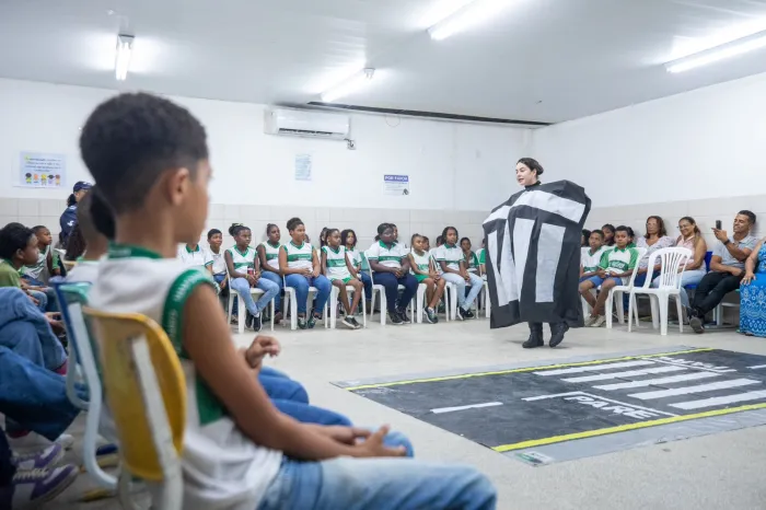 Maio Amarelo nas Escolas alcança cerca de 300 crianças com ações educativas no trânsito