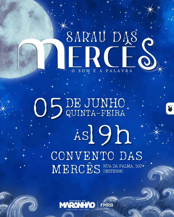 Sarau das Mercês celebra a arte como encontro entre música e poesia