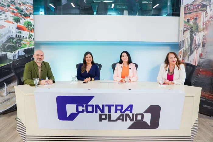 Convidadas no estúdio com o jornalista João Carvalho