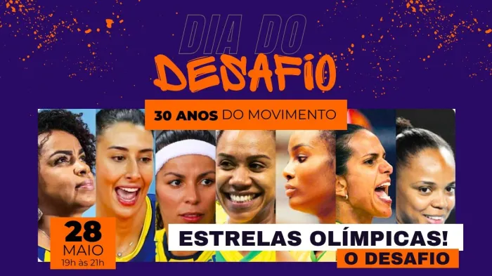 Atletas olímpicas do vôlei feminino fazem jogo festivo em Rio Preto