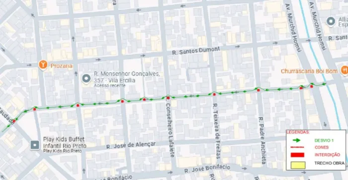 Semae inicia obras na rede de água da Rua Dr. Luiz Américo de Freitas