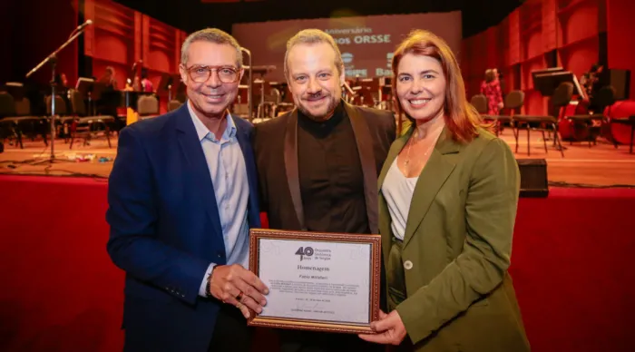 Governador Fábio Mitidieri prestigia concerto especial de 40 anos da Orquestra Sinfônica de Sergipe