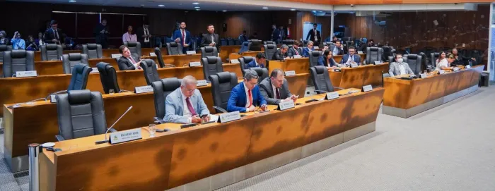 Sessão plenária desta quarta-feira, na qual foi aprovada a Medida Provisória nº 483/2025, de autoria do Poder Executivo