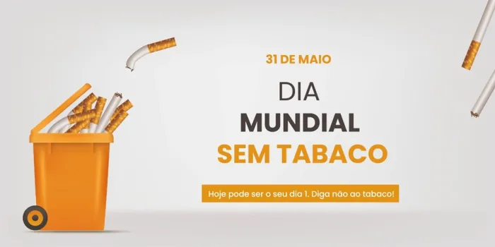 Dia Mundial Sem Tabaco: Saúde reforça a importância de parar de fumar