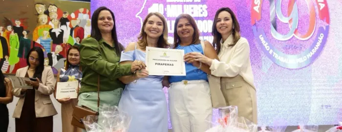 Durante o evento, foram entregues kits de apoio institucional às Procuradorias Municipais da Mulher