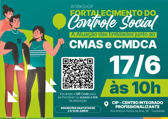 Prefeitura de São Sebastião convida entidades para workshop sobre controle social e participação cidadã