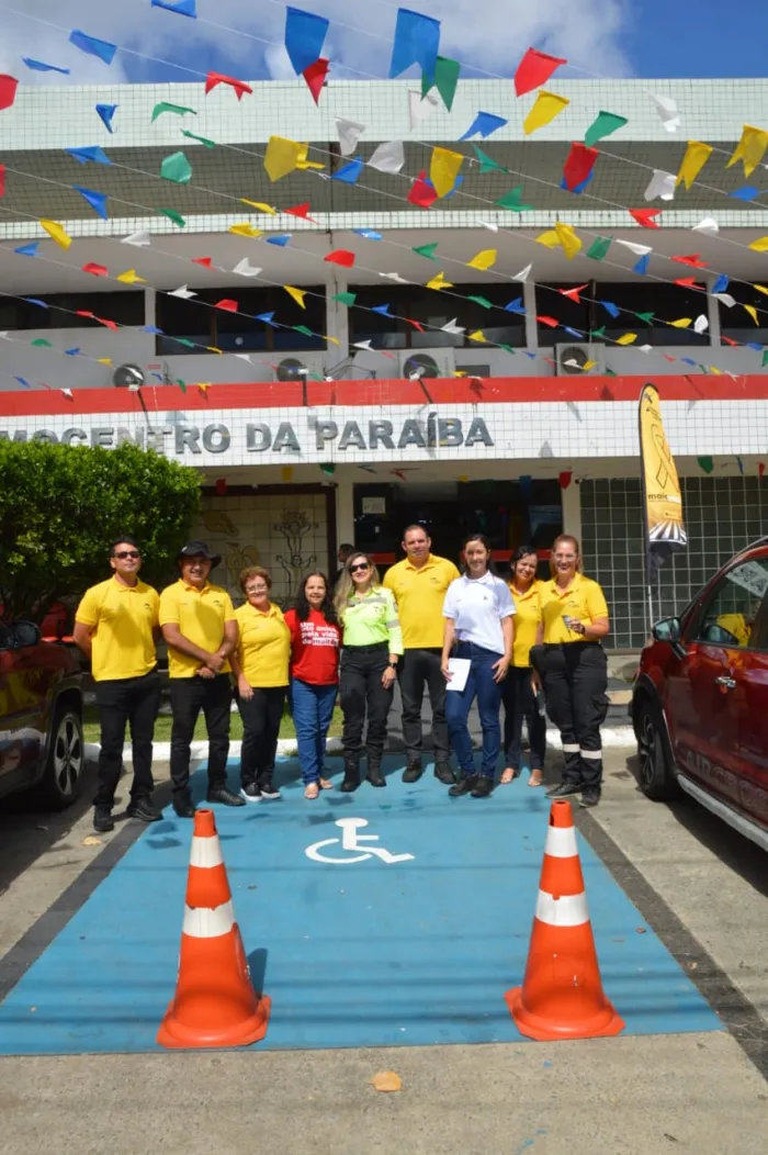 Semob-JP encerra programação do Maio Amarelo incentivando doação de sangue no Hemocentro da Paraíba