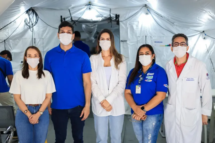 Governo inicia atendimento do Hospital de Campanha e reforça assistência para casos de sintomas leves de síndrome gripal