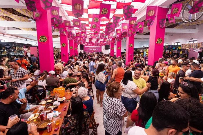 Forró, tradição e alegria marcam o domingo no Mercado Cultural Casa Rosa