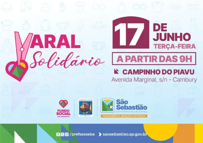 Fundo Social promove o Varal Solidário no Piavu