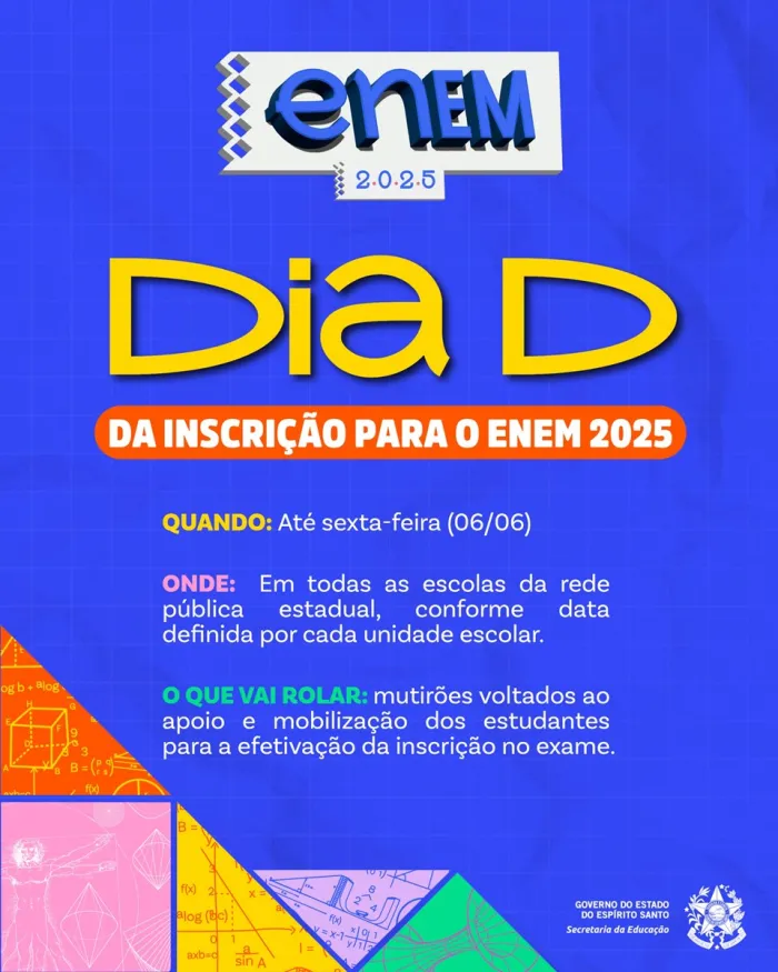 Sedu realiza ‘Semana D de Inscrições do Enem’