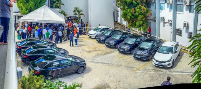 Secretaria de Segurança entrega nove viaturas para reforçar o combate à criminalidade no estado