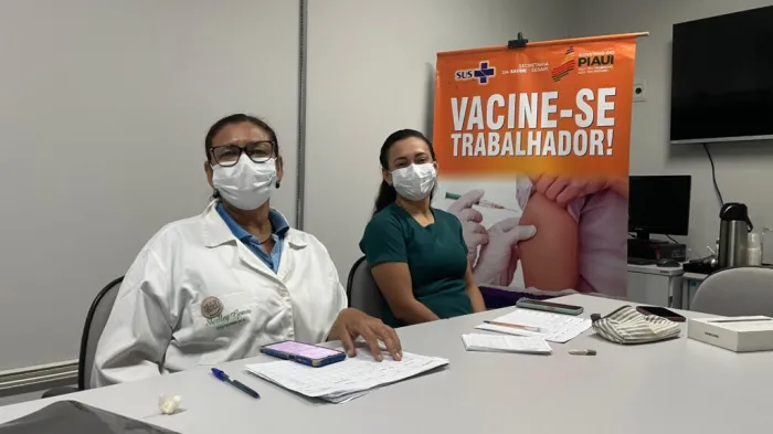 PGE-PI realiza vacinação contra a gripe Influenza