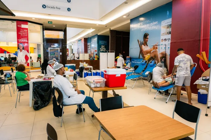 SES inicia campanha de doação de sangue em shoppings da Região Metropolitana