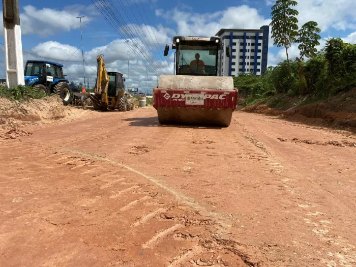 Sevop: Instalado o sistema de drenagem nas obras do retorno da nova ponte