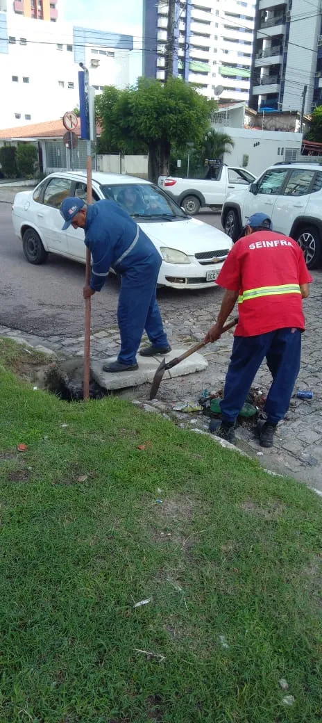 Seinfra realiza serviços de manutenção em 39 bairros de João Pessoa