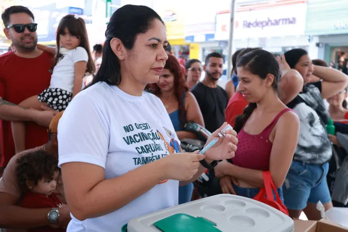 Prefeitura de Caruaru realiza ação de vacinação contra Influenza e HPV no Marco Zero neste sábado (07)