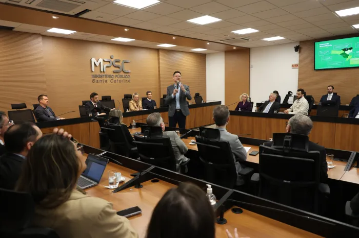 Desempenho econômico e modelo de gestão de SC pautam reunião entre Secretaria de Estado da Fazenda e o Ministério Público
