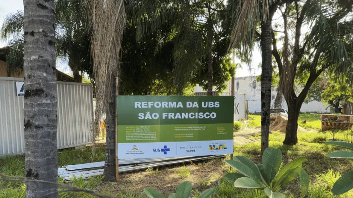 Prefeitura recebe R$ 918 mil para reforma da UBS São Francisco
