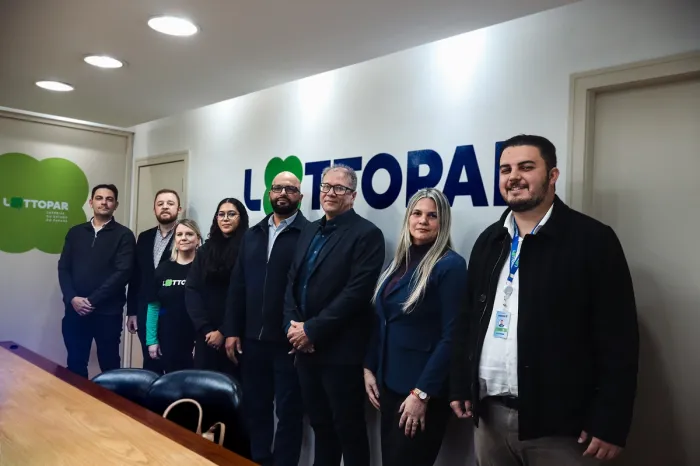 Lotema realiza visita institucional à Loteria do Estado do Paraná - Lottopar