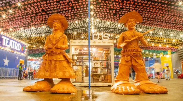 Alegria e muita cultura encantam adultos e crianças na Vila do Forró