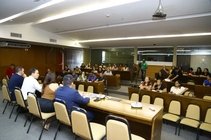 Reunião com representantes de barracas juninas do Arraial da Assembleia