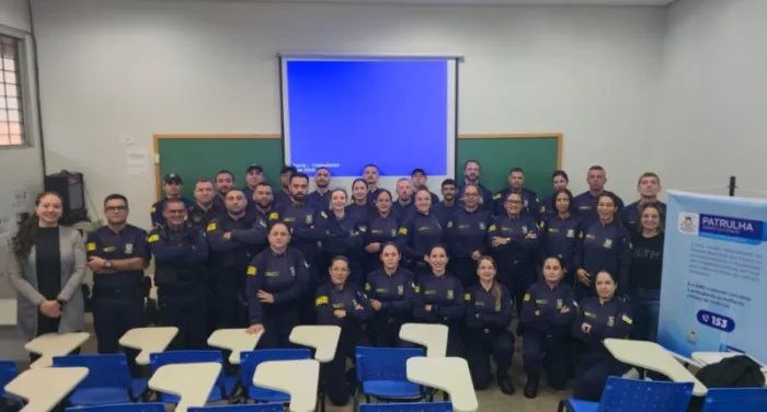Inspetor Cabral participa de formação de agentes para Patrulha Maria da Penha da GMD