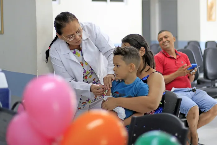 Prefeitura alerta sobre a importância de vacinar as crianças contra a gripe