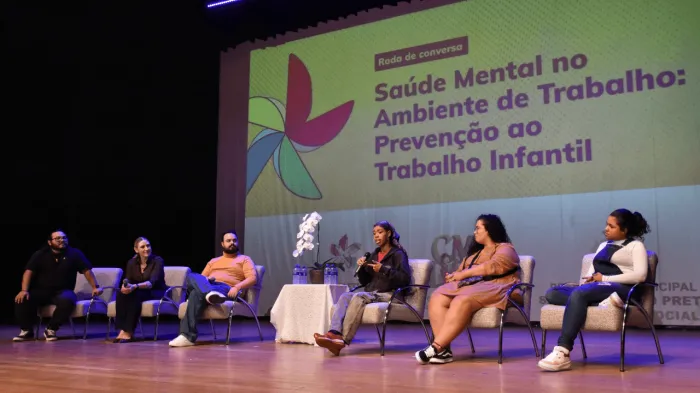 Roda de conversa aborda saúde mental e prevenção ao trabalho infantil