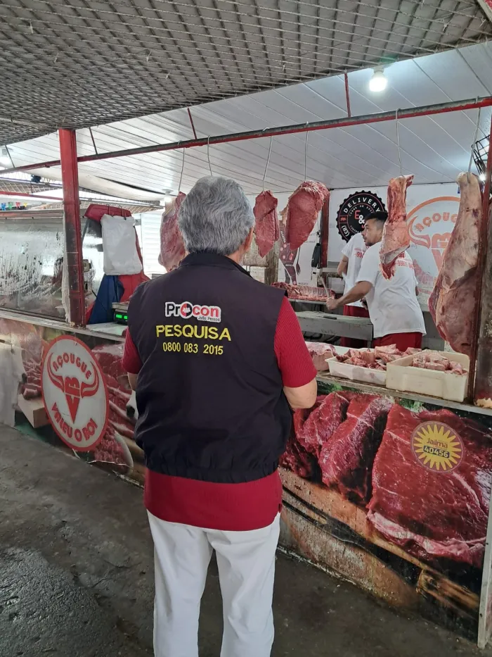 Procon-JP registra variação no preço da carne de até 231,96% e diferença na fraldinha chega a R$ 57,99