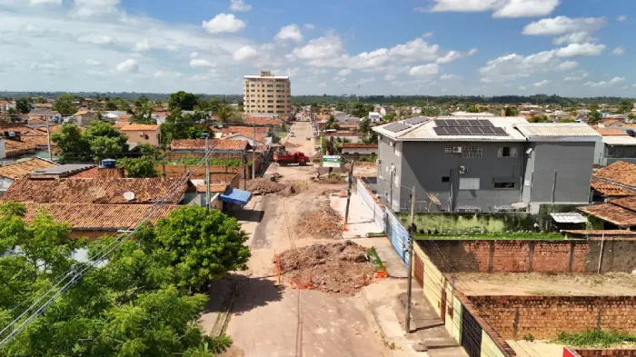 Obras: Rede de drenagem é prolongada na Avenida Pedro Fontenelle, no Bom Planalto