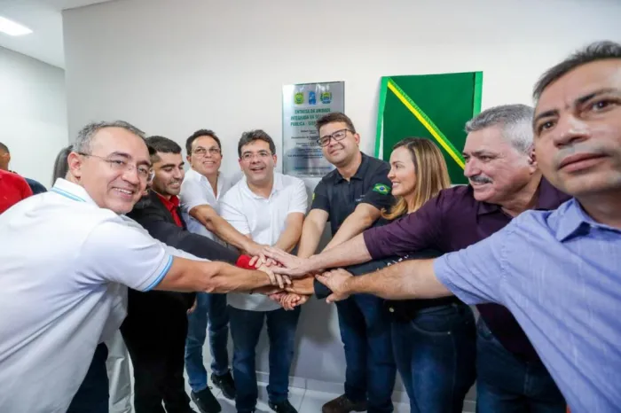 Em Simões, Rafael Fonteles inaugura Unidade Integrada de Segurança e asfalto das PIs 142 e 456