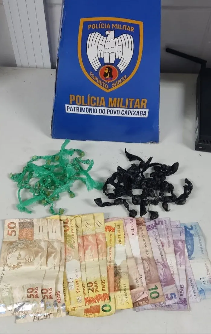 6º BPM APREENDE DROGAS EM AÇÕES NO MUNICÍPIO DA SERRA