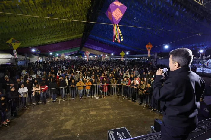 Na abertura da Festa Junina, Marçal destaca os esforços para levar lazer à população