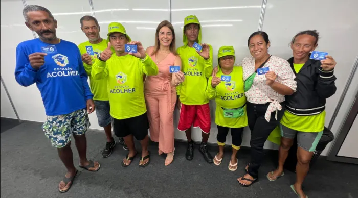 Cartão transporte garante acesso dos catadores ao Arraiá do Povo