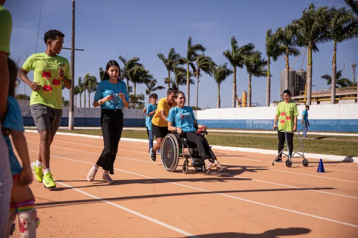 Festival Paralímpico reuniu mais de 150 crianças e adolescentes em Lucas do Rio Verde