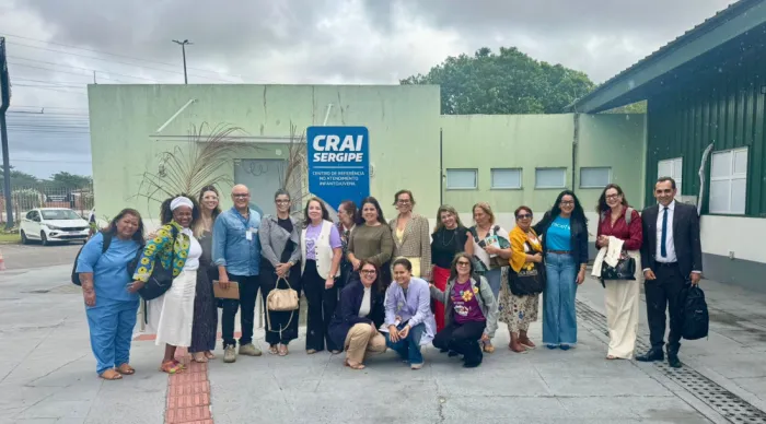 Crai Sergipe recebe visita de representantes do Fundo das Nações Unidas para a Infância